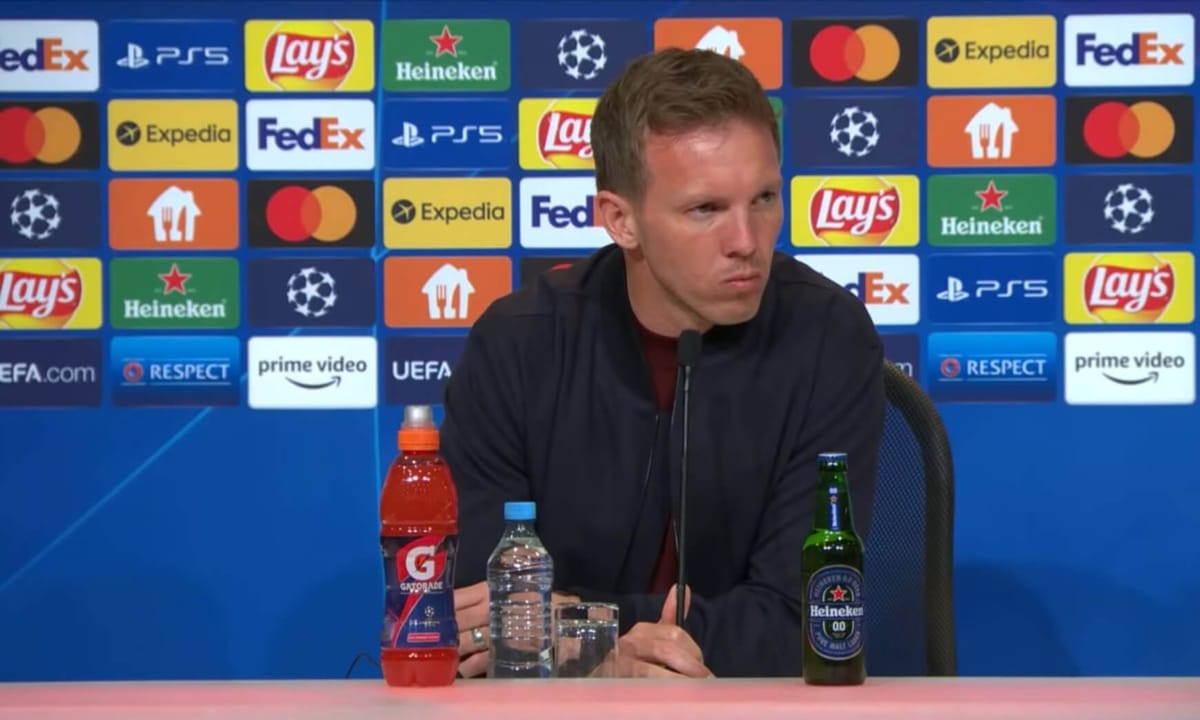 Brak skuteczności problemem Bayernu? Julian Nagelsmann zły po pytaniu o Roberta Lewandowskiego Zdjęcie główne wpisu