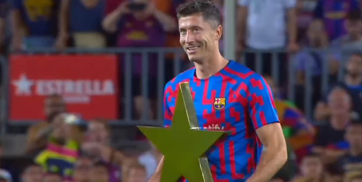 Pokaz siły i okazałe zwycięstwo FC Barcelony. Robert Lewandowski z tytułem zawodnika meczu [WIDEO] Zdjęcie główne wpisu