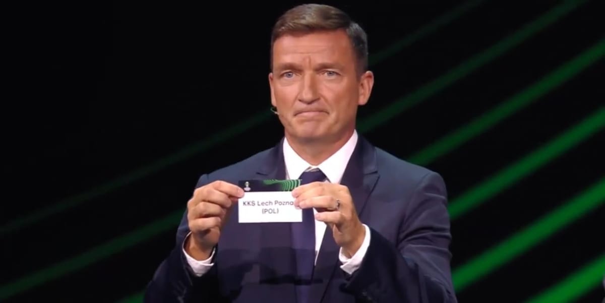 Lech Poznań poznał rywali w fazie grupowej LKE. Kolejorz zmierzy się z półfinalistą Ligi Mistrzów! [REAKCJE] Zdjęcie główne wpisu