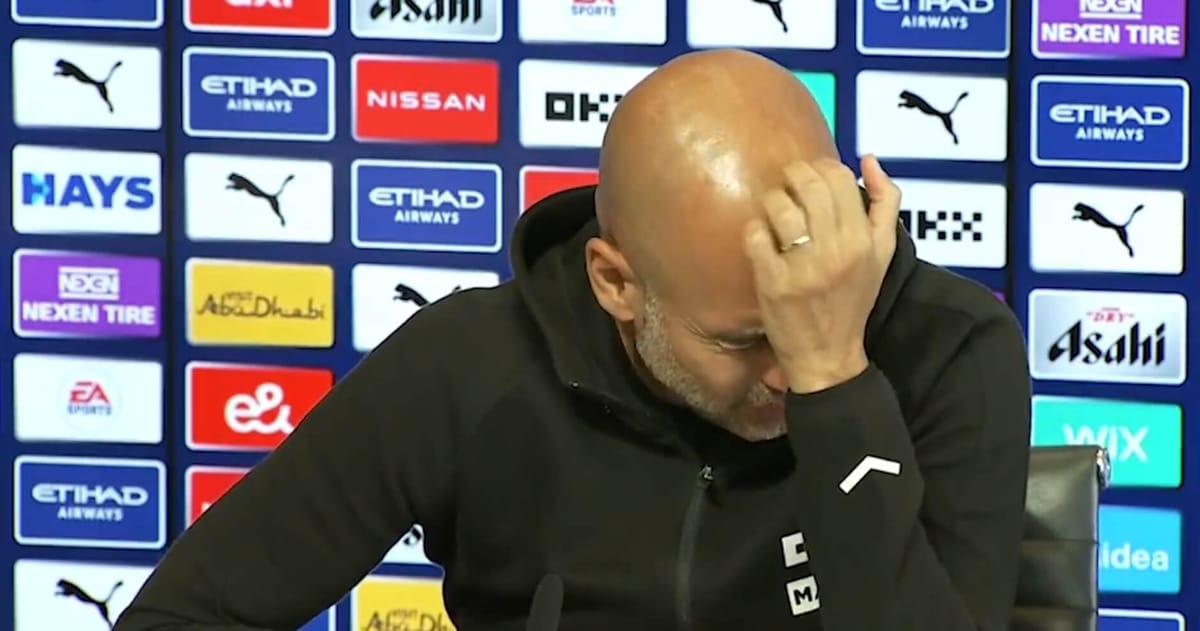 Guardiola nie wytrzymał po pytaniu o Ligę Mistrzów. „Pie*dolę, nie wiem” Zdjęcie główne wpisu
