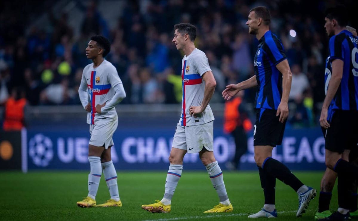 FC Barcelona bliska odpadnięcia z Ligi Mistrzów. Kataloński klub może stracić wiele milionów euro Zdjęcie główne wpisu