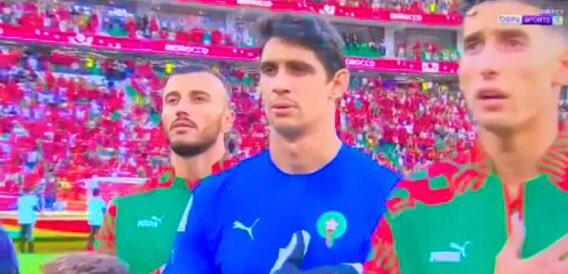 Niecodzienna sytuacja na Mistrzostwach Świata. Bramkarz Maroka odśpiewał hymn i zniknął Zdjęcie główne wpisu