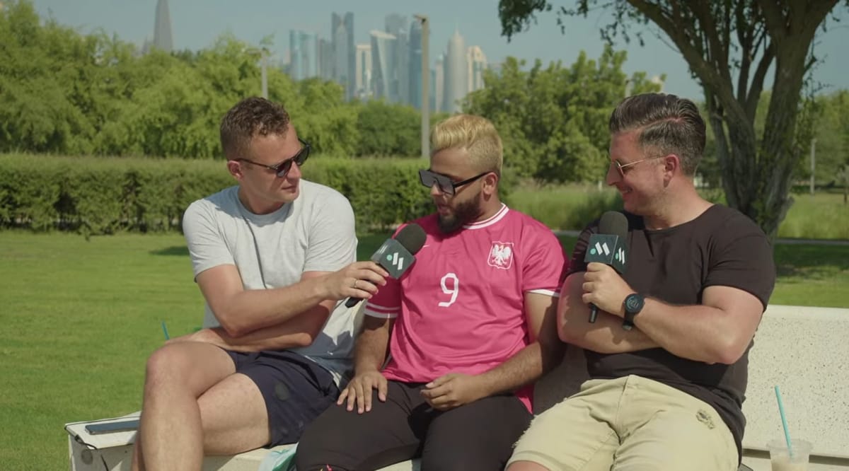 Zrobił show na stadionie, dostał koszulkę od Lewandowskiego. Opowiedział o wrażeniach z ostatnich dni Zdjęcie główne wpisu