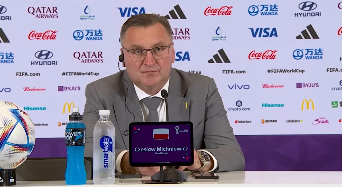 Konferencja prasowa reprezentacji Polski. Czesław Michniewicz: „Jedyna statystyka to wynik i miejsce w tabeli” Zdjęcie główne wpisu