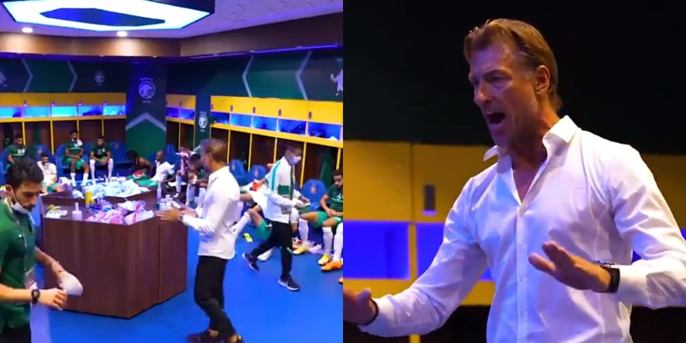 Tak Herve Renard zmotywował piłkarzy Arabii. Płomienna przemowa w przerwie [WIDEO] Zdjęcie główne wpisu