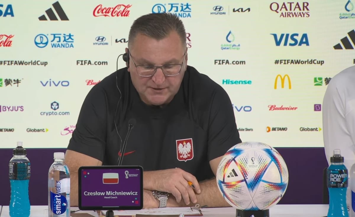 Czesław Michniewicz zaskakuje przed meczem z Arabią Saudyjską. „Uważam, że grają dwa równe zespoły” Zdjęcie główne wpisu