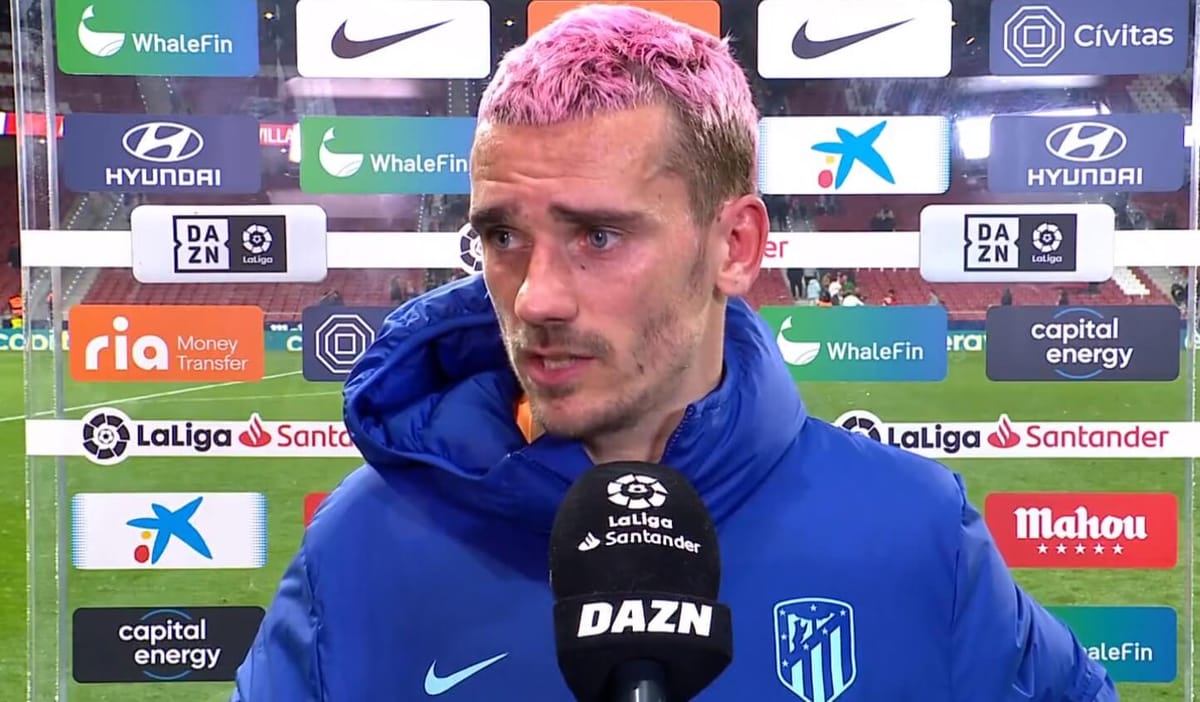 Antoine Griezmann szczerze o relacjach z kibicami Atletico. „Dali mi wszystko, a ja odszedłem” Zdjęcie główne wpisu