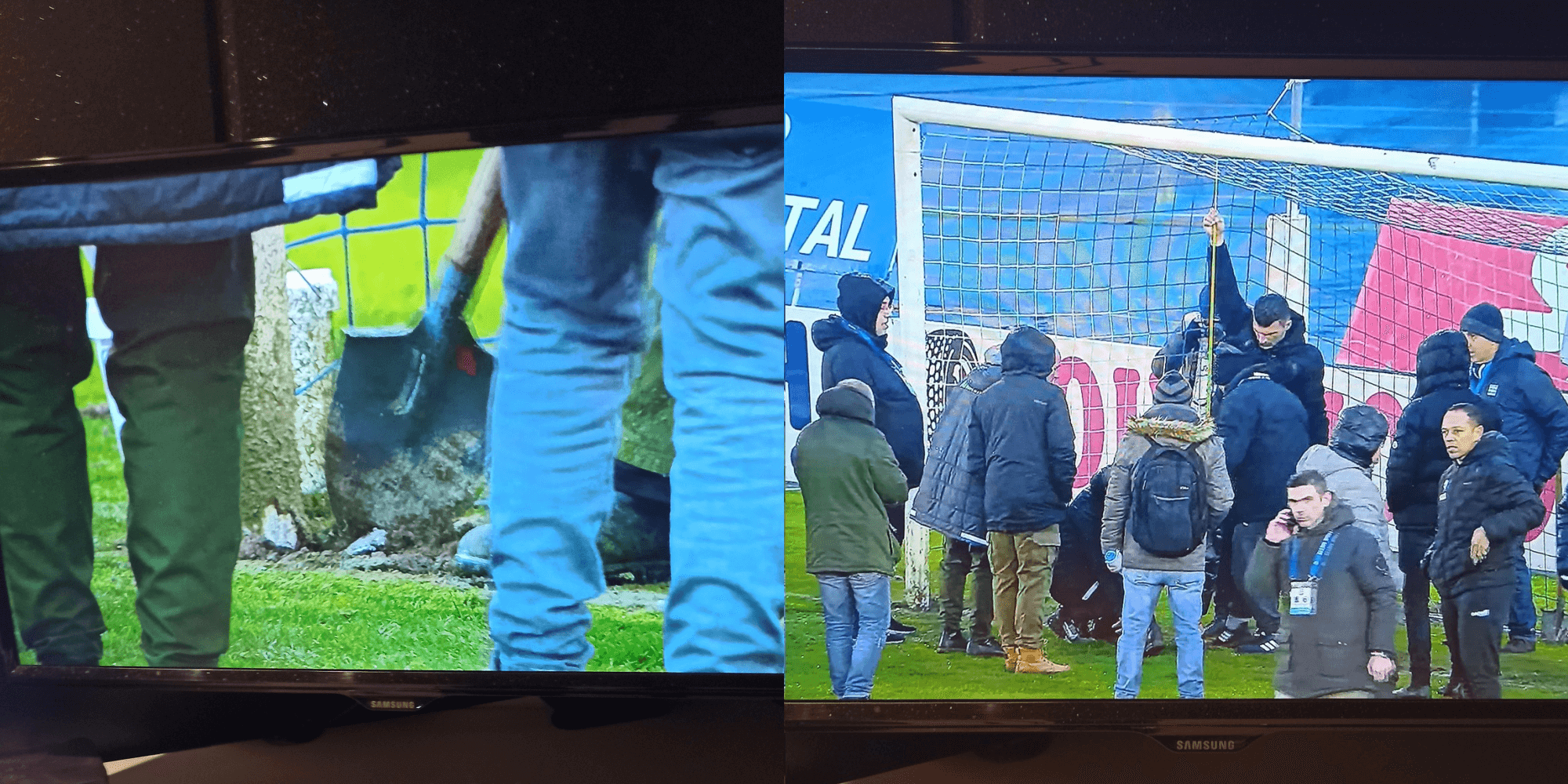 Mecz nie odbył się, ponieważ bramki były różnej wysokości. Niecodzienna sytuacja w lidze greckiej Zdjęcie główne wpisu