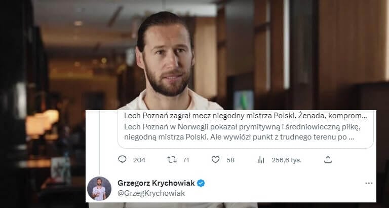 Krychowiak ostro o artykule Przeglądu Sportowego po meczu Lecha. „Jak można coś takiego napisać…” Zdjęcie główne wpisu