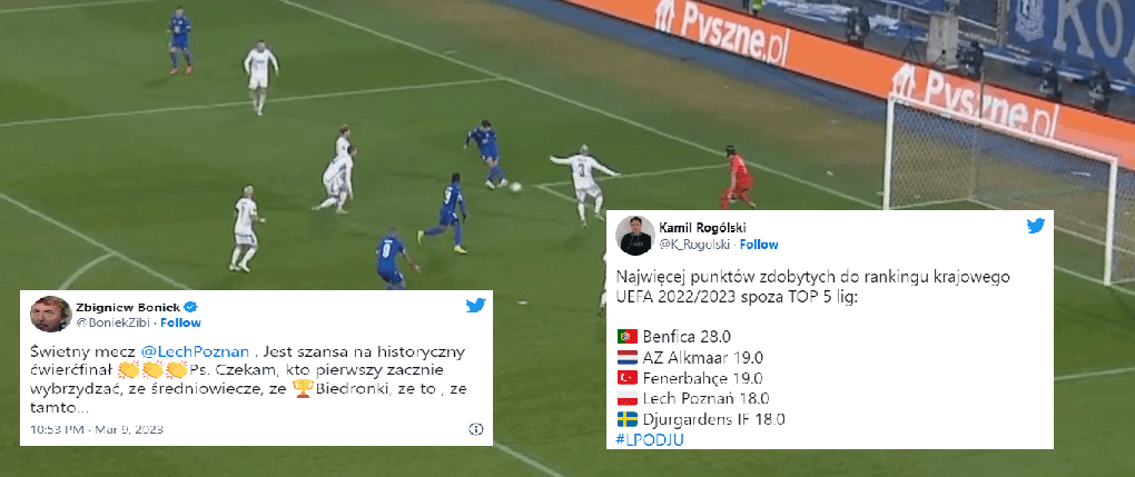 Lech Poznań na dobrej drodze do ćwierćfinału LKE. Świetny Pereira, Twierdza Bułgarska i budowanie rankingu [REAKCJE] Zdjęcie główne wpisu