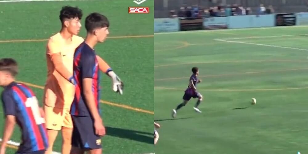 Absurd na turnieju U16. Młodzieżówka Barcelony dopuściła się brzydkiej zagrywki [WIDEO] Zdjęcie główne wpisu