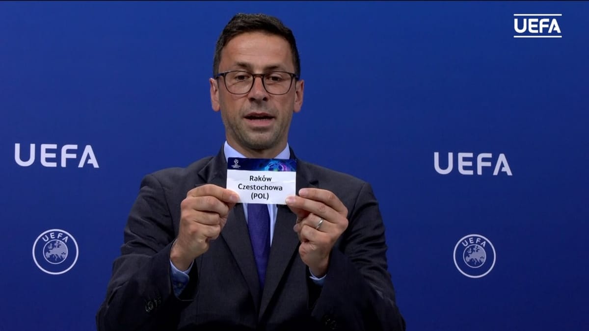 Raków Częstochowa poznał rywala w I rundzie eliminacji Ligi Mistrzów! Szczęście dopisało Polakom Zdjęcie główne wpisu