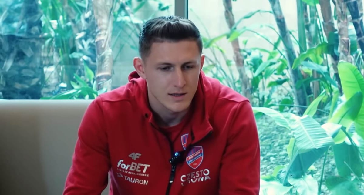 „Lepsza forma przyjdzie po kilku meczach”. Fabian Piasecki komentuje mecz z Florą Tallin Zdjęcie główne wpisu