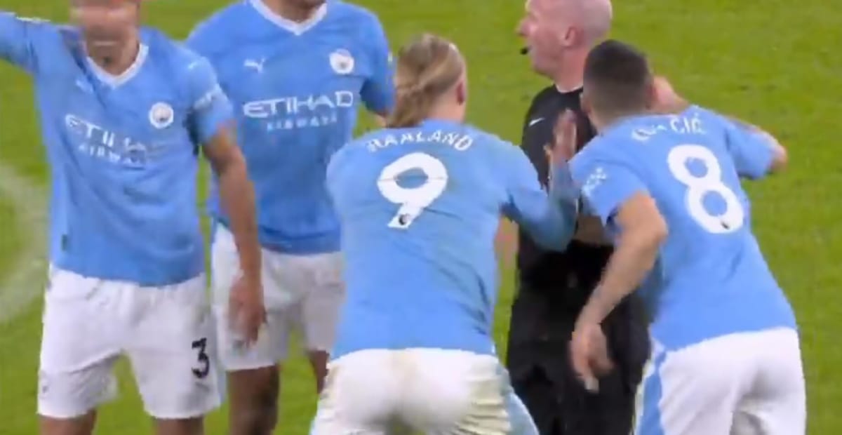 Erling Haaland może zostać ukarany. Pokłosie reakcji Norwega na kontrowersyjną decyzję sędziego Zdjęcie główne wpisu