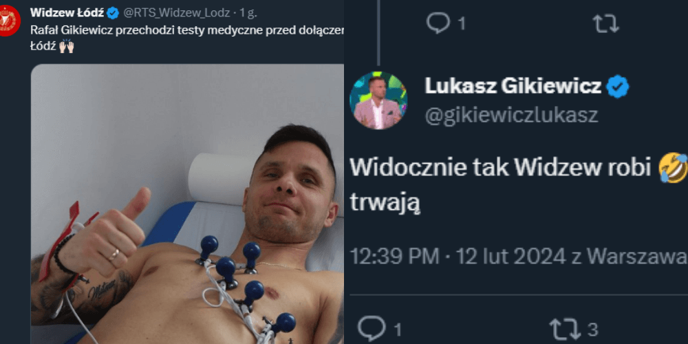 Zamieszanie z transferem Rafała Gikiewicza do Widzewa. Brat bramkarza zabrał głos Zdjęcie główne wpisu