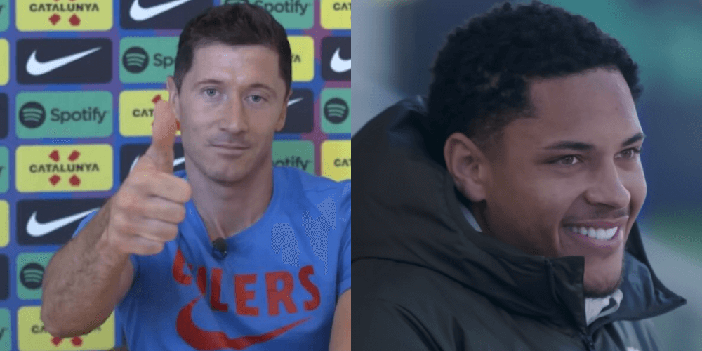 Roque dostał pytanie o rady od Roberta Lewandowskiego. Zdecydowana odpowiedź Brazylijczyka Zdjęcie główne wpisu