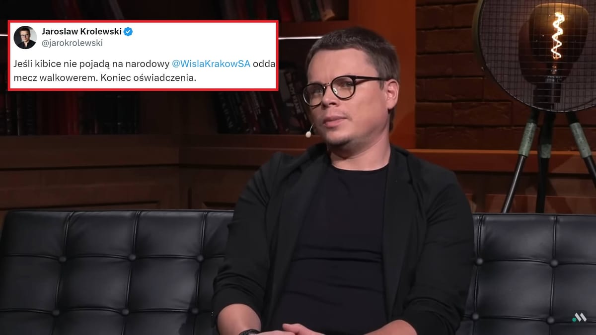 Jarosław Królewski stawia warunek PZPN. „Wisła nie zagra w finale PP, jeśli nasi kibice nie pojawią się na stadionie” Zdjęcie główne wpisu