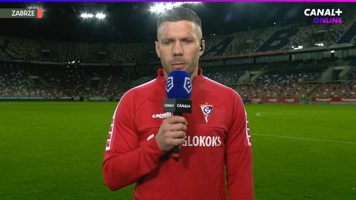 Lukas Podolski boi się o przyszłość Górnika Zabrze. „Tak się nie da pracować” Zdjęcie główne wpisu