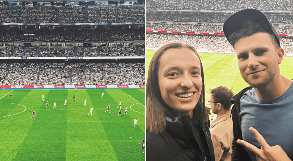 Iga Świątek pojawiła się na minionym El Clasico. Polka zdradziła, komu kibicuje Zdjęcie główne wpisu