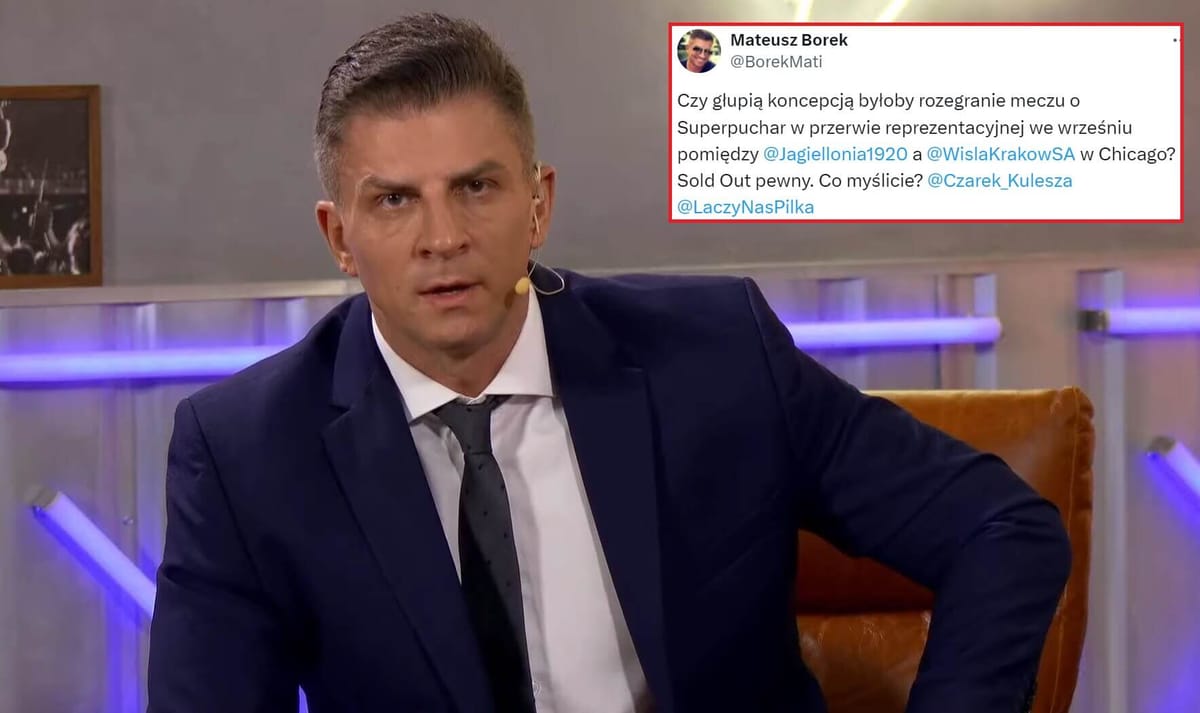 Nietypowy pomysł Mateusza Borka. Superpuchar Polski rozegrany za granicą? Zdjęcie główne wpisu