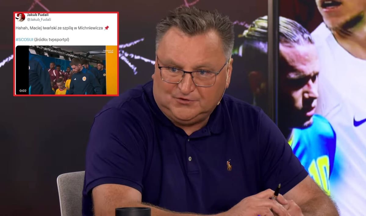 Maciej Iwański nawiązał do Czesława Michniewicza w trakcie transmisji. „Radku, grałeś wiele lat w piłkę…” [WIDEO] Zdjęcie główne wpisu