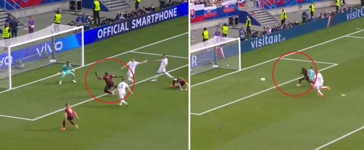 Kompilacja zagrań Romelu Lukaku przeciwko Słowacji. To zdecydowanie nie był jego mecz… [WIDEO] Zdjęcie główne wpisu