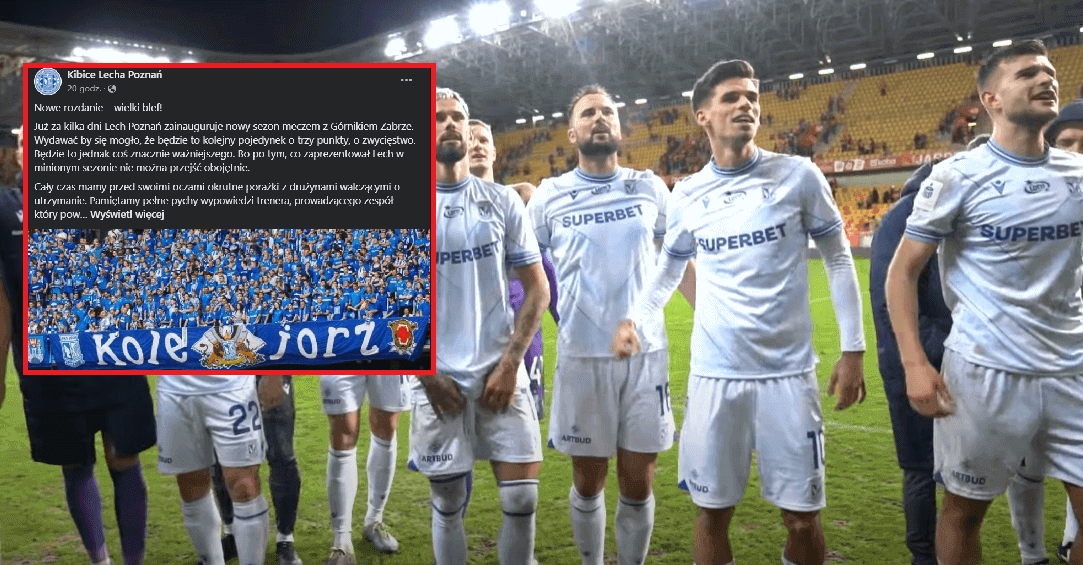 Kibice Kolejorza wściekli! „Lech stał się pośmiewiskiem w całej piłkarskiej Polsce” Zdjęcie główne wpisu