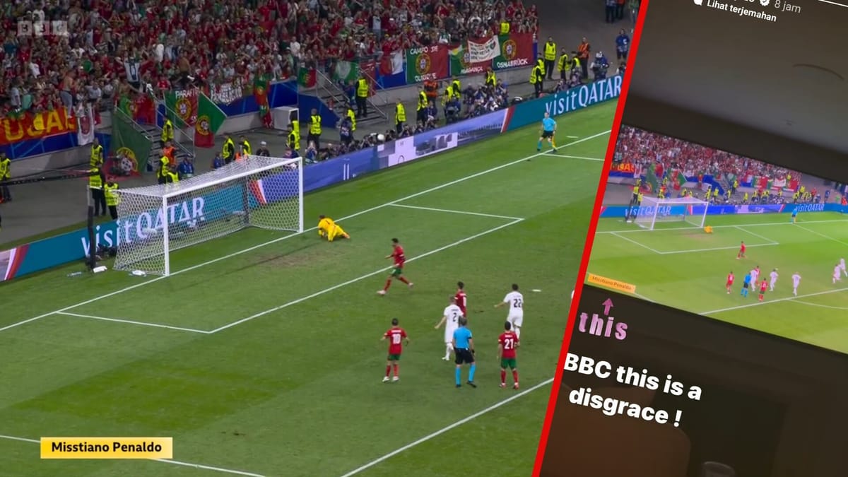 Niesmaczny żart BBC z Cristiano Ronaldo. Angielska legenda miażdży stację Zdjęcie główne wpisu