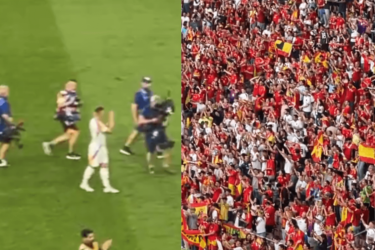 Piękne obrazki po meczu Niemiec z Hiszpanią. Kibice gości oklaskiwali Toniego Kroosa [WIDEO] Zdjęcie główne wpisu