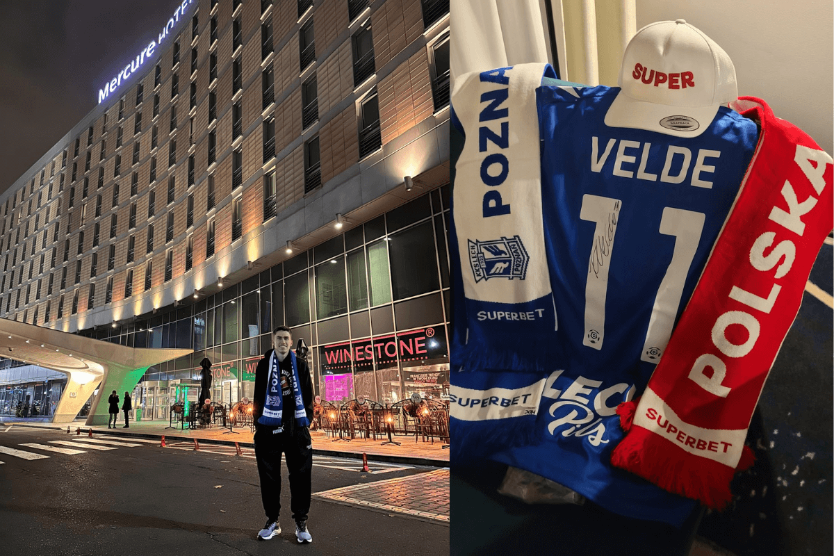 Brazylijski kibic Lecha jest już w Poznaniu. Wszystko za sprawą zbiórki fanów Kolejorza Zdjęcie główne wpisu