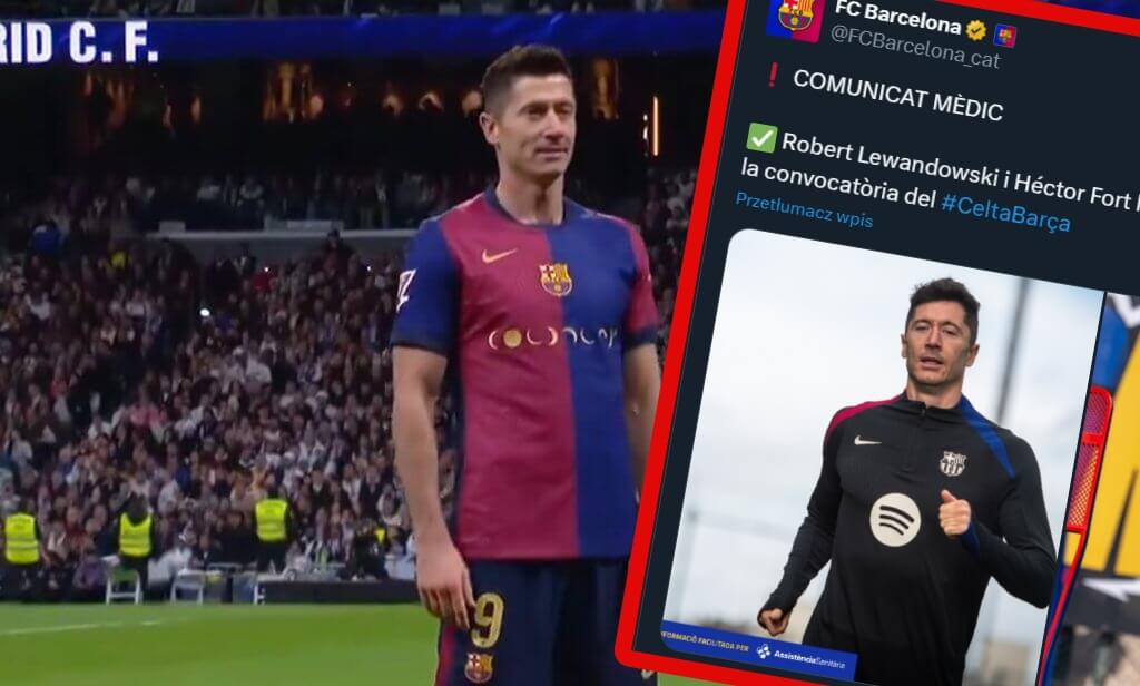 Świetne wieści ws. Lewandowskiego! FC Barcelona wypuściła oficjalny komunikat Zdjęcie główne wpisu