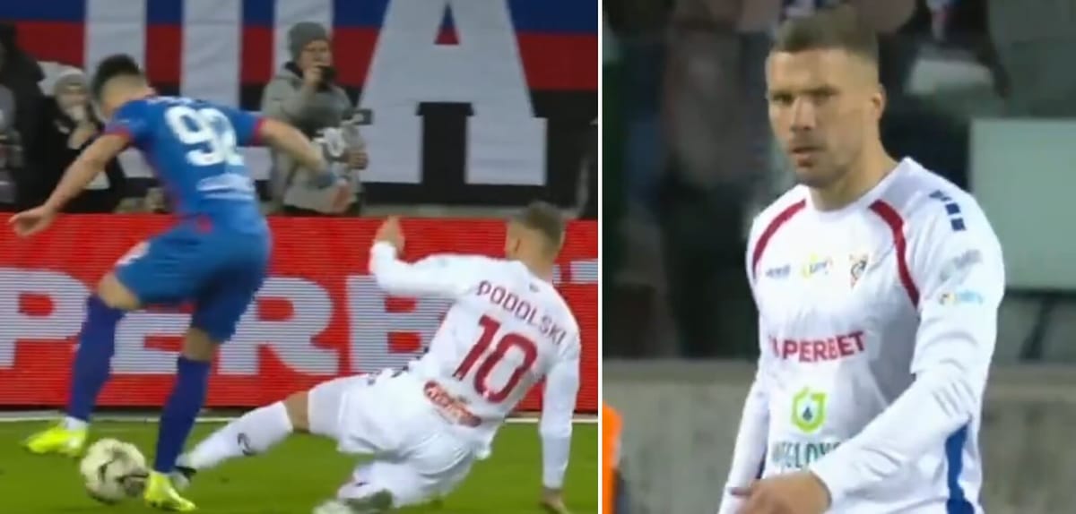 Legenda Piasta Gliwice ostro o Lukasie Podolskim. „Idiotą trzeba się urodzić” Zdjęcie główne wpisu