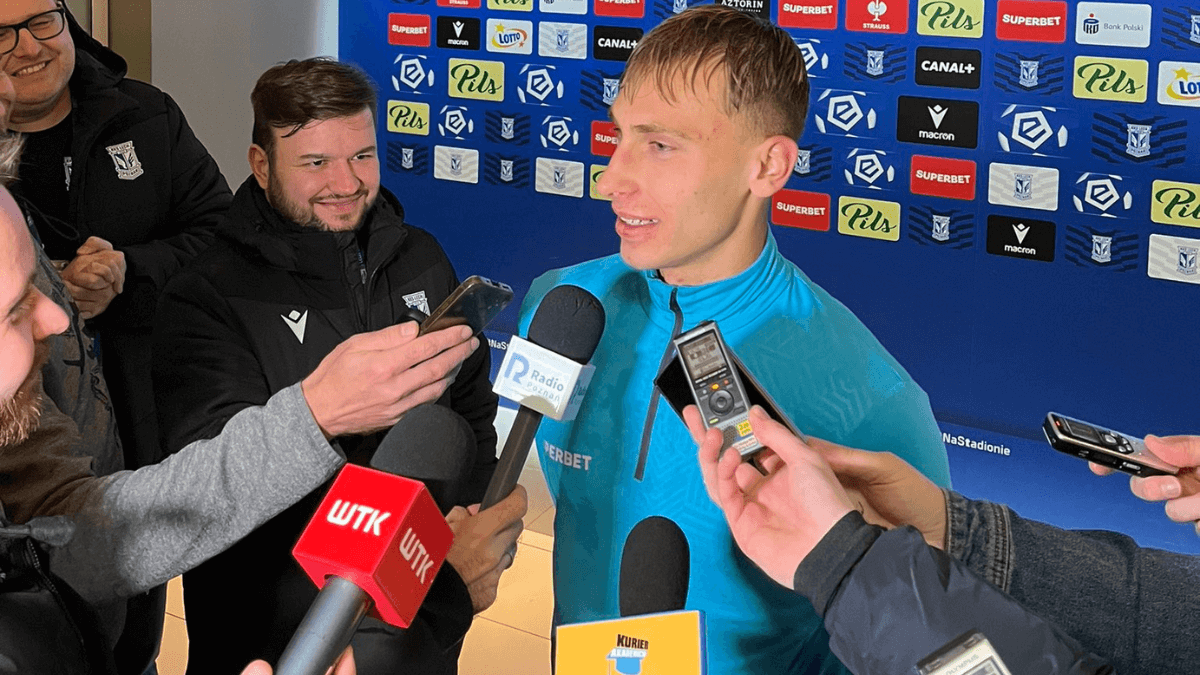 18-letni Gurgul zachwycony po meczu z Legią. „Nasze akcje bramkowe były perfekcyjne” Zdjęcie główne wpisu