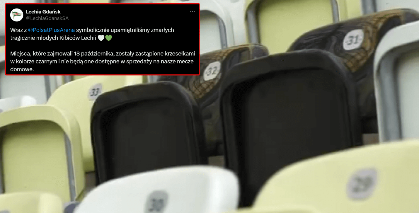 Piękny gest Lechii Gdańsk. Klub uhonorował dzieci, zmarłe w karambolu na S7 Zdjęcie główne wpisu