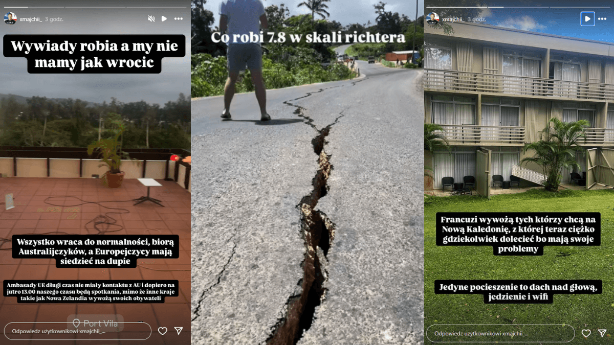 Bramkarz Górnika Zabrze świadkiem trzęsienia ziemi o sile 7,8. Przerażające wakacje Majchrowicza Zdjęcie główne wpisu