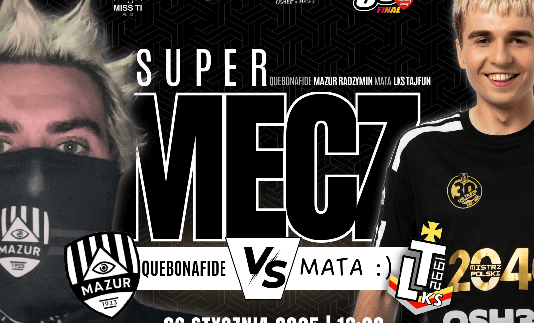 Quebonafide vs Mata już w niedzielę! Wielki rewanż w szczytnym celu Zdjęcie główne wpisu