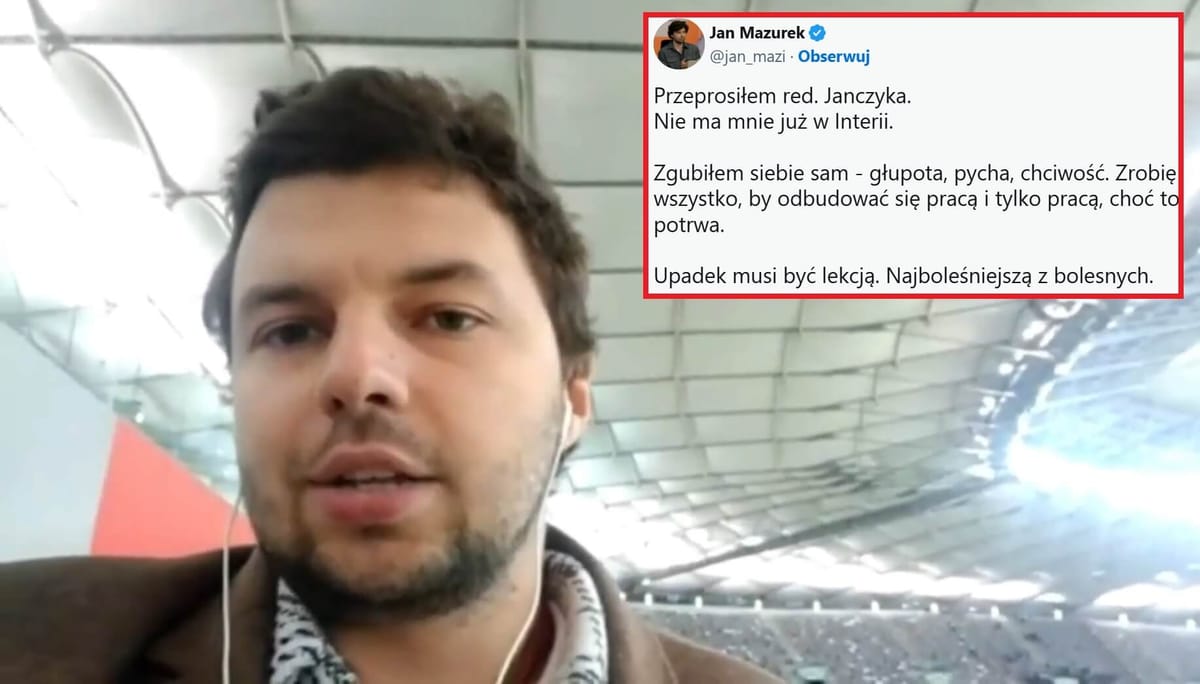Bolesna kara dla Jana Mazurka. Dziennikarz wyrzucony z redakcji Zdjęcie główne wpisu