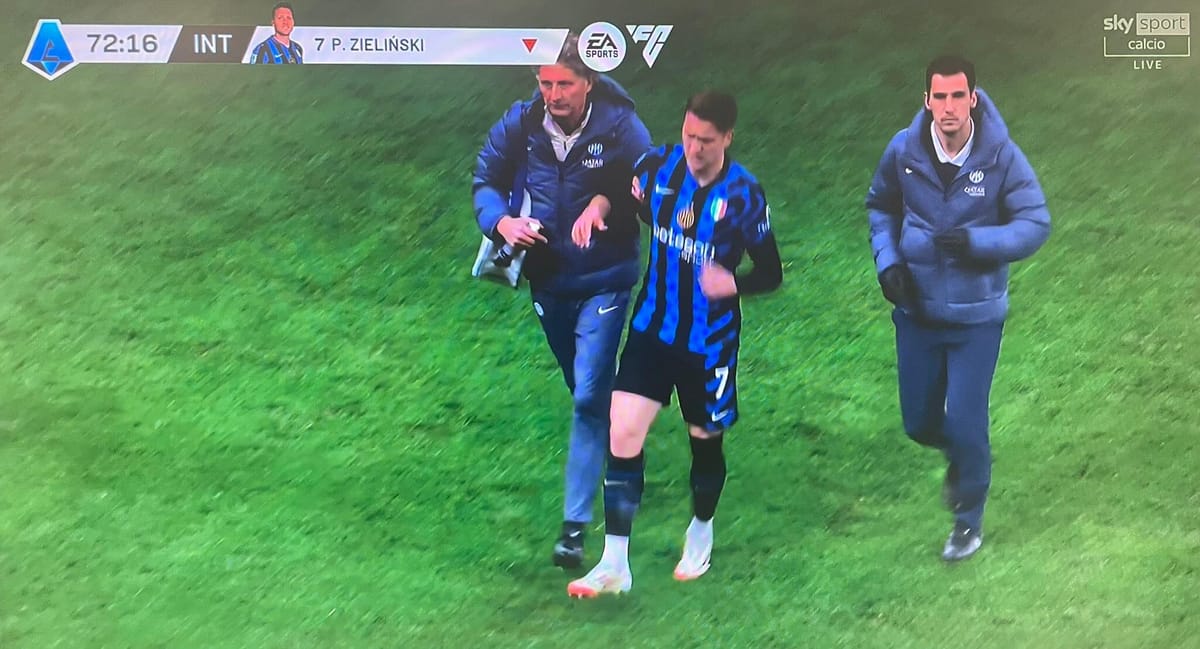 Inzaghi skomentował kontuzję Zielińskiego. Niepokojąca prognoza przed zgrupowaniem Zdjęcie główne wpisu