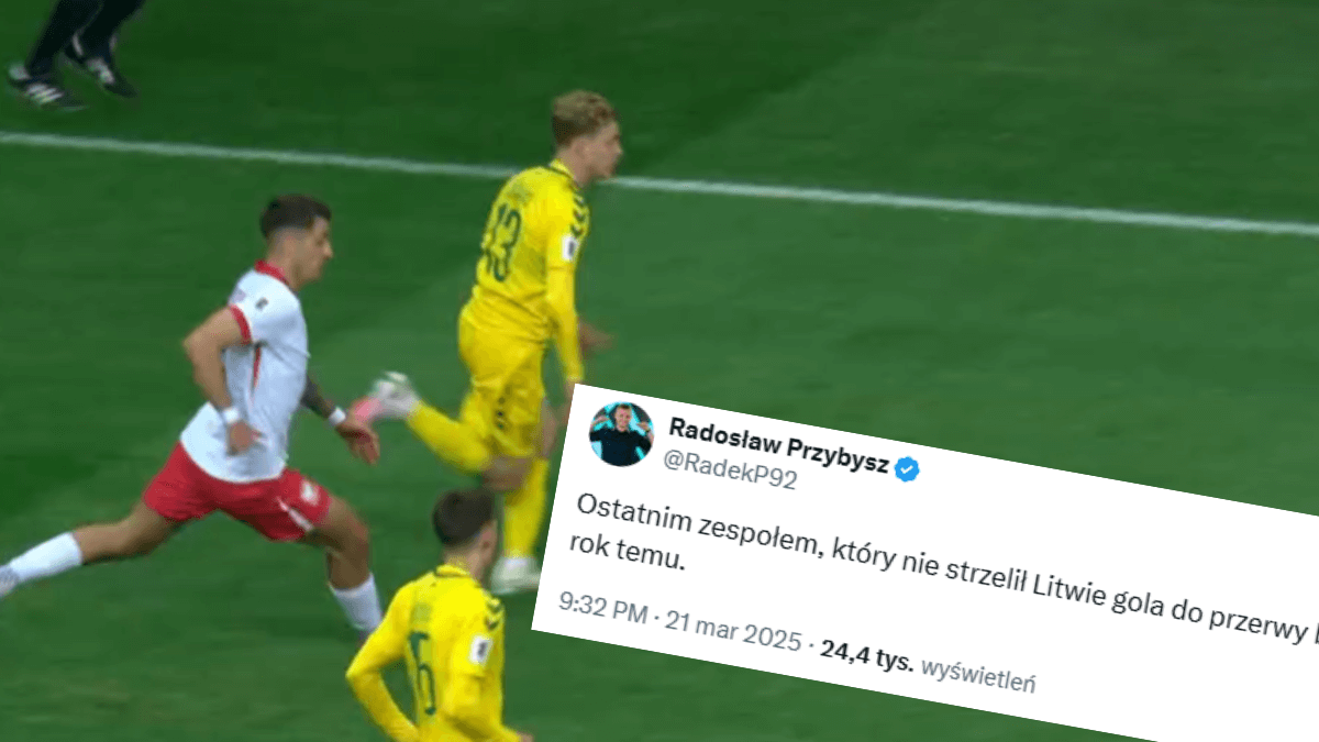 Szokująca statystyka do przerwy. Polacy niczym jedna z najsłabszych reprezentacji Zdjęcie główne wpisu