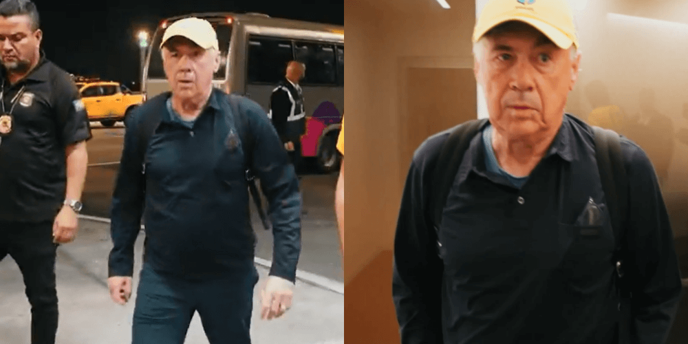 Ancelotti wylądował z Brazylii! Tak przywitano go na lotnisku [WIDEO] Zdjęcie główne wpisu