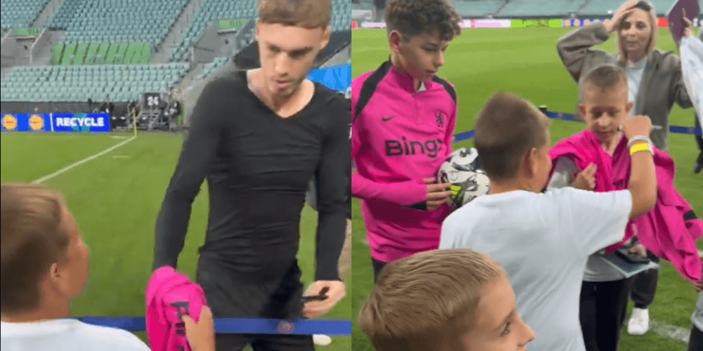 Piękny gest Cole’a Palmera wobec polskiego kibica. Chłopiec wpadł w euforię [WIDEO] Zdjęcie główne wpisu