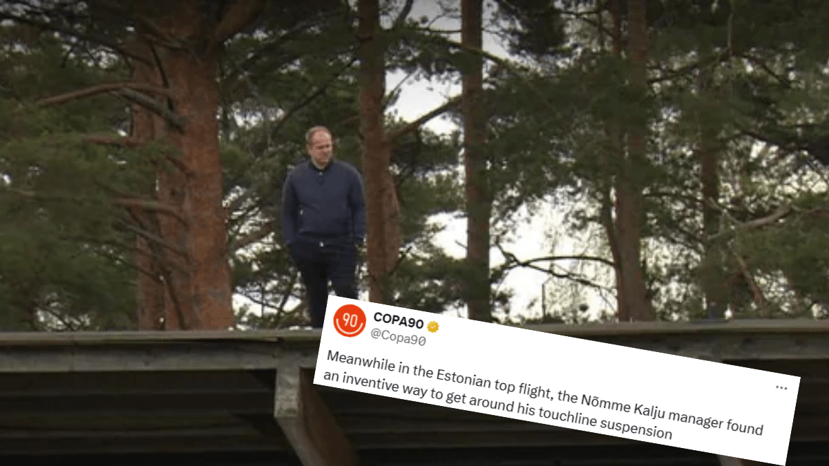 Trener z ligi estońskiej znalazł zaskakujący sposób, by obejść karę. Niebywałe Zdjęcie główne wpisu