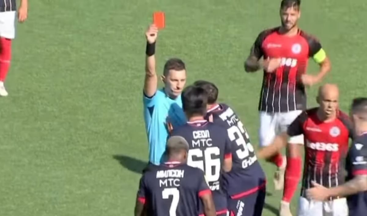 Polski sędzia pokazał czerwoną kartkę w el. LM. Decyzja wspomoże Lecha Poznań? [WIDEO] Zdjęcie główne wpisu