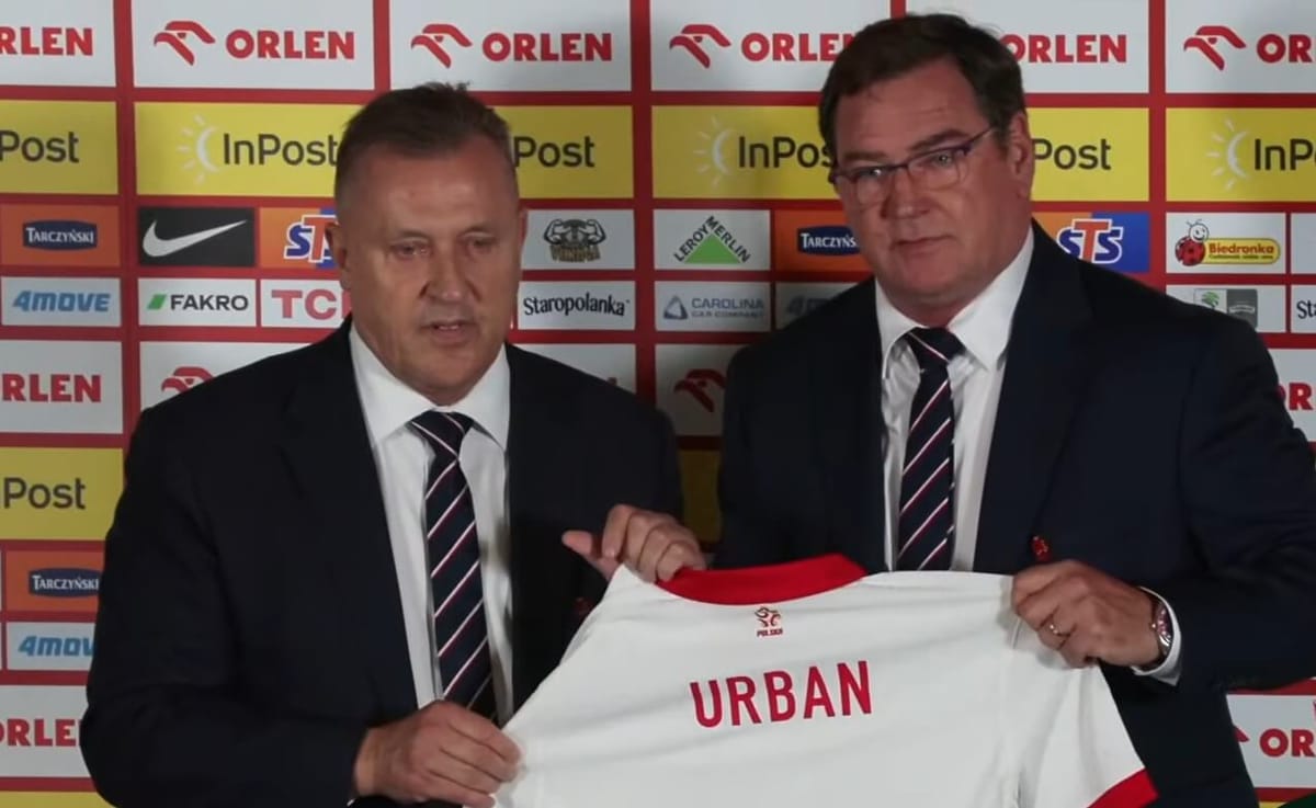 Jan Urban skompletował swój sztab! Do kadry dołącza hiszpański specjalista Zdjęcie główne wpisu