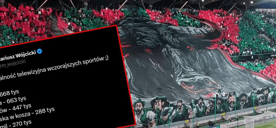 Wielki czwartek dla polskiego sportu. Ogromna oglądalność. Świątek i Legia skradli show Zdjęcie główne wpisu