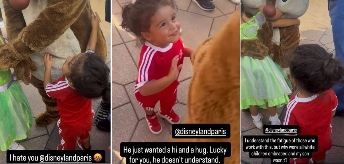 Raphinha wściekły po wizycie jego syna w Disneylandzie. „Wasi pracownicy są hańbą” Zdjęcie główne wpisu