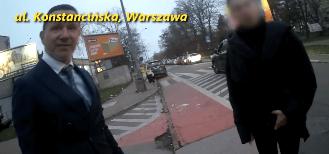 Majdan w ulicznej awanturze. Starł się z rowerowym aktywistą [WIDEO] Zdjęcie główne wpisu