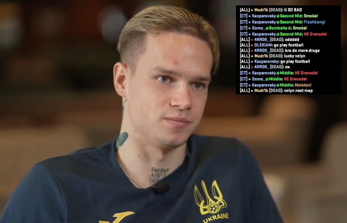 Mudryk zbanowany w grze CS. Obrażał rywali z Polski Zdjęcie główne wpisu