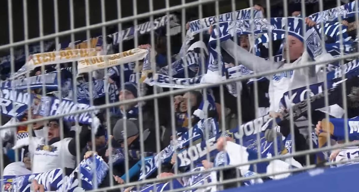 Problemy kibiców Lecha Poznań w Finlandii. Zostali zatrzymani na lotnisku Zdjęcie główne wpisu