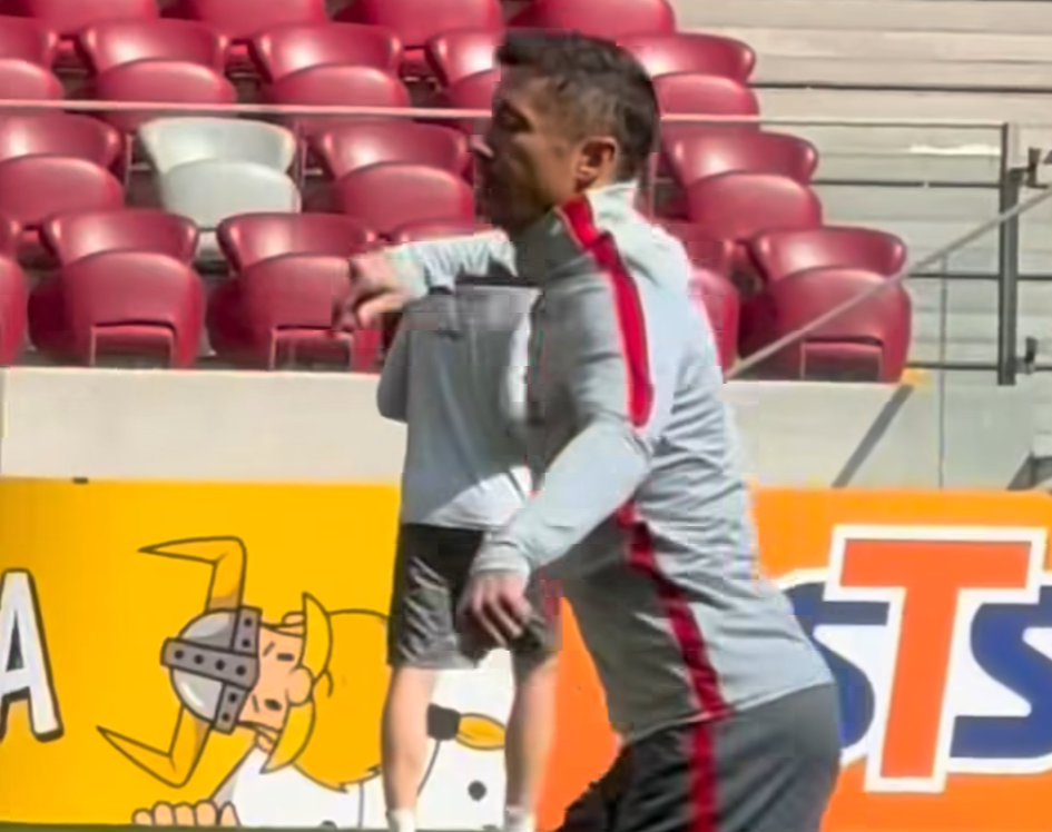 Lewandowski parodiuje Świderskiego podczas treningu reprezentacji Polski [WIDEO] Obraz wpisu